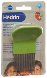 Foto Hedrin Kopflausdetektor aus Metall Lauskamm