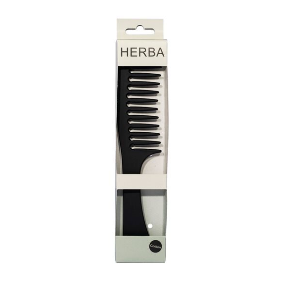 Foto Herba Carbon Griffkamm schwarz