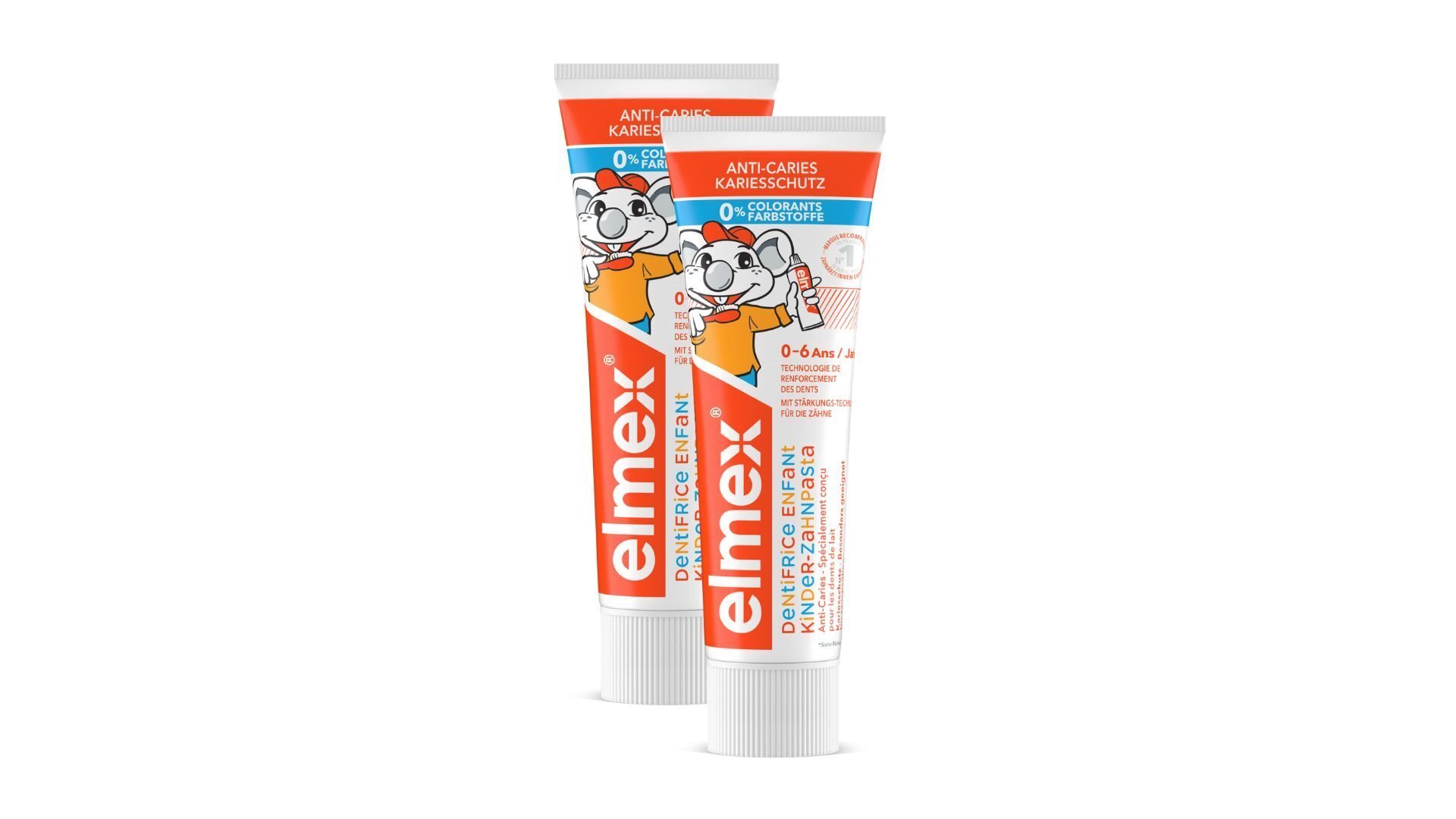 Foto elmex KINDER Zahnpasta 2 x 75 ml