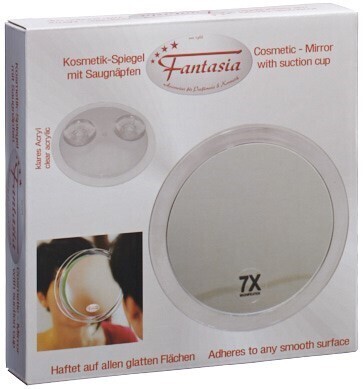 Foto Herba Spiegel Vergrösserung 7fach 15cm 2 Saugnäpfe
