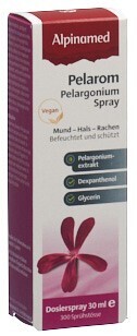 Foto ALPINAMED Pelarom Pelargonium Spray 30 ml