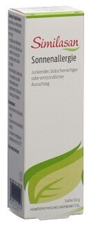 Foto Similasan Sonnenallergie Creme Tube 50 g