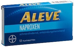 Foto Aleve Filmtabletten 220 mg 12 Stk