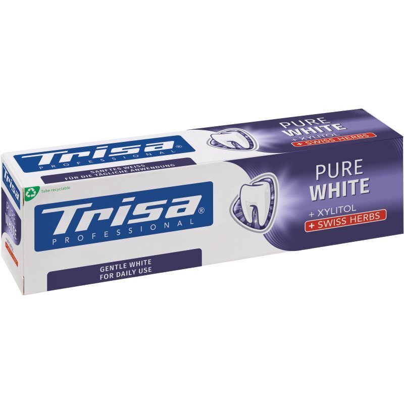 Foto Trisa Pure White Swiss Herbs Tube 75 ml