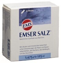 Foto Emser Salz Pulver 20 Beutel 1.475 g