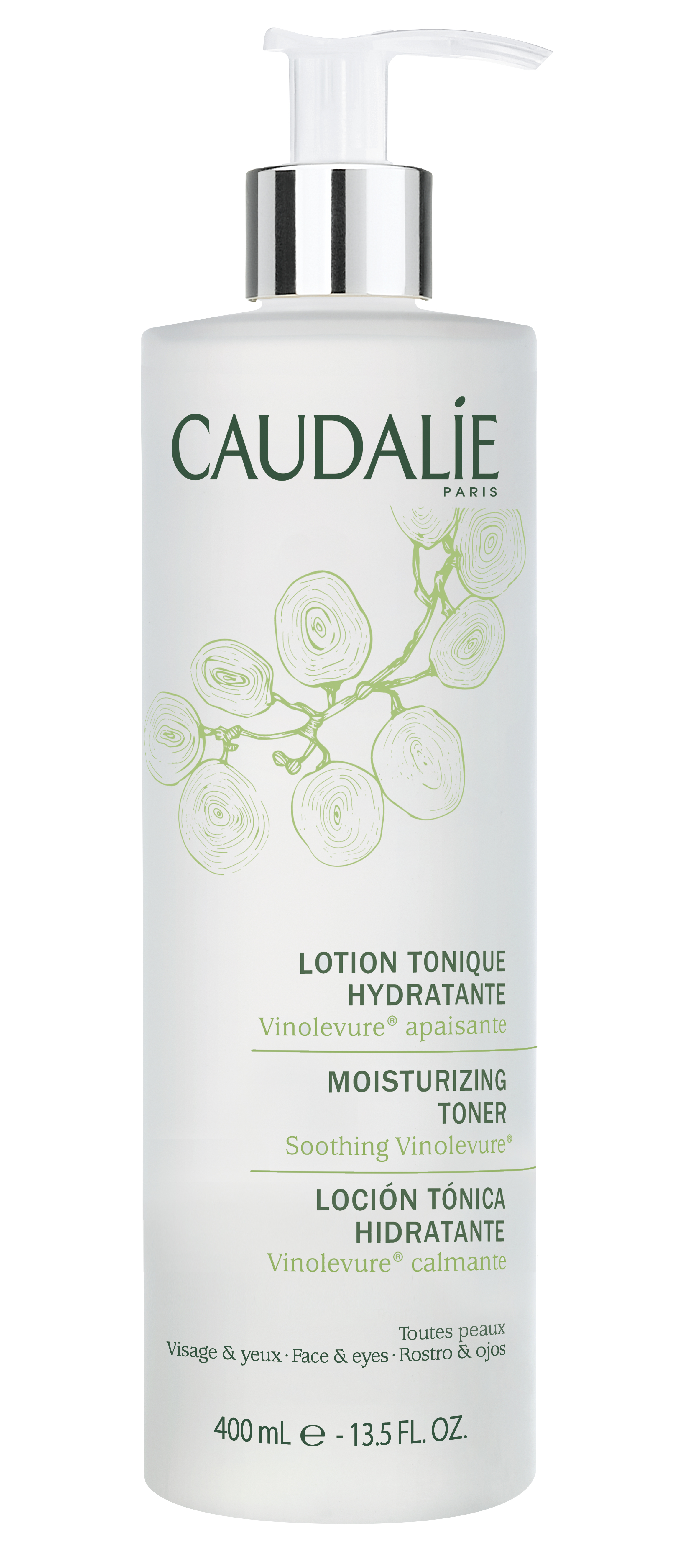 Foto Caudalie Lotion Tonique Pompe 400 ml