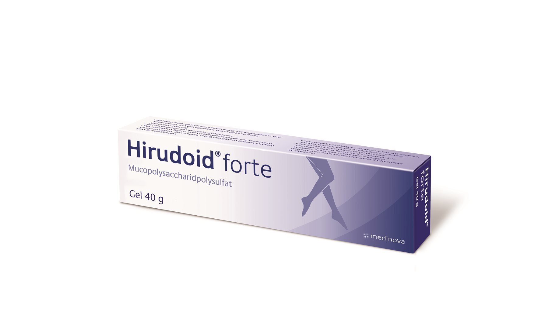Foto Hirudoid forte Gel 4.45 mg/g Tube 40 g