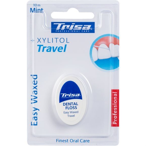 Foto Trisa Easy Waxed Travel 10m mint Xylitol