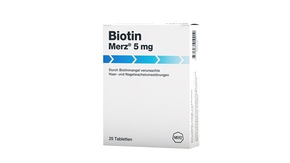 Foto Biotin Merz Tabletten 5 mg 25 Stk