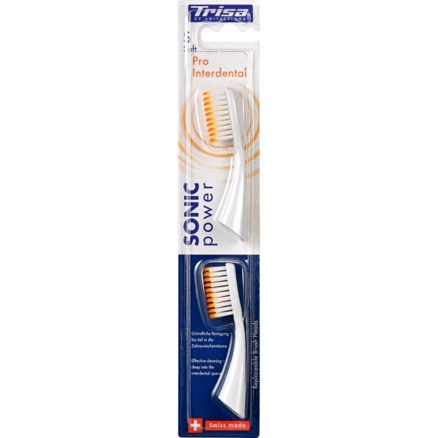 Foto Trisa SonicPower Ersatzset Pro Interdent soft
