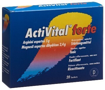 Foto Activital forte Brause Plv orange limette Beutel 20 Stk
