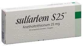 Foto Sulfarlem S25 Dragées 60 Stk