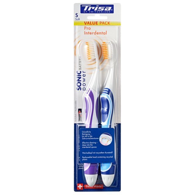 Foto Trisa SonicPower Battery Pro Interdental DUO 2 Stk