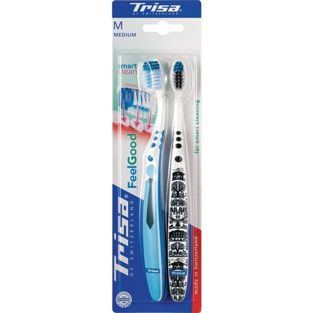 Foto Trisa Feelgood Smart Clean Zahnbürste Duo medium