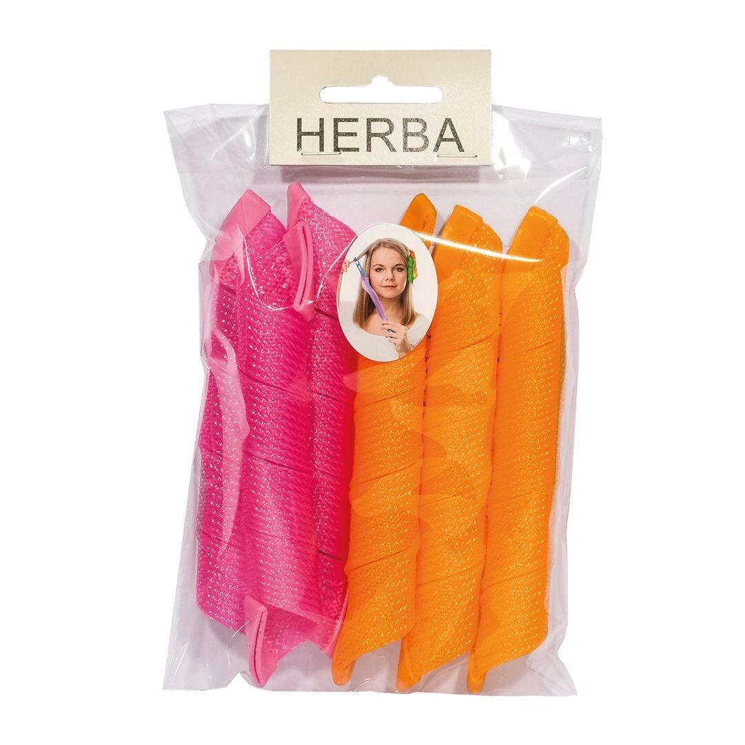 Foto Herba Hair curls Lockenwickler lang 6 Stk