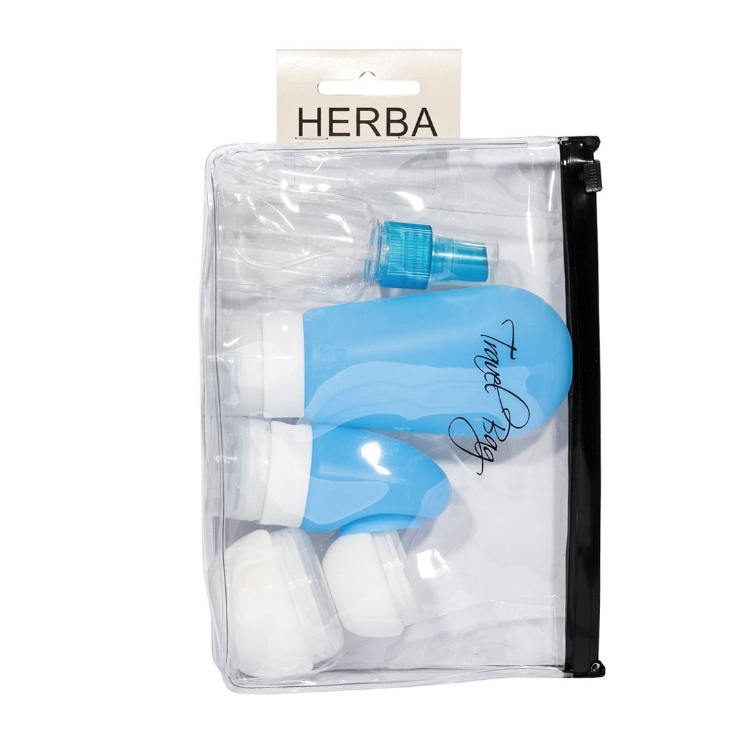 Foto Herba Travel Bag Reise Necessaire Set blau mit Ritter