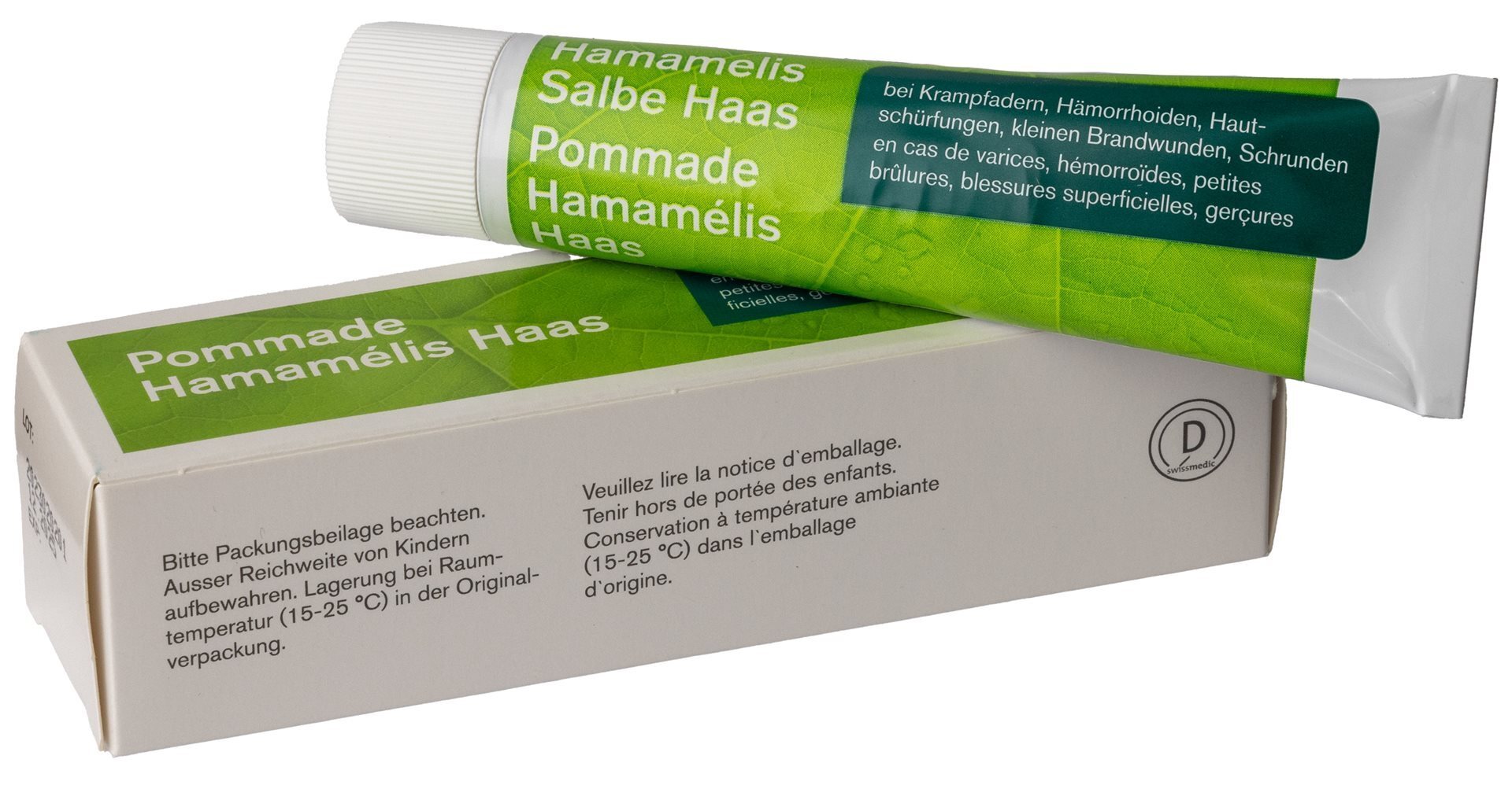 Foto Hamamelis Haas Salbe Tube 100 g