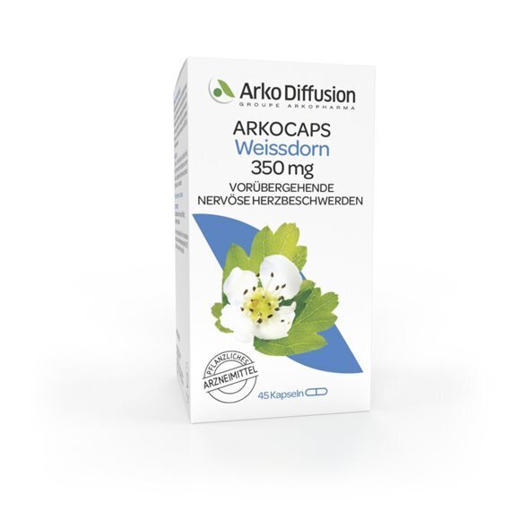 Foto Arkocaps Weissdorn Kapseln 350 mg Dose 45 Stk
