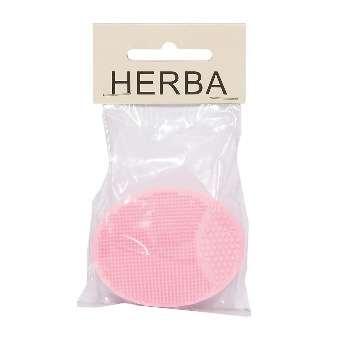 Foto Herba Gesichts-Peelingpad pink