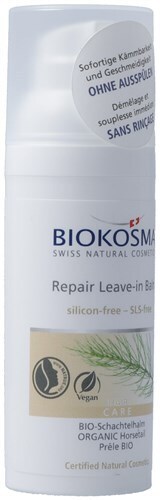 Foto BIOKOSMA Repair Leave-in Balm Schachtelhalm BIO Dispenser 50 ml