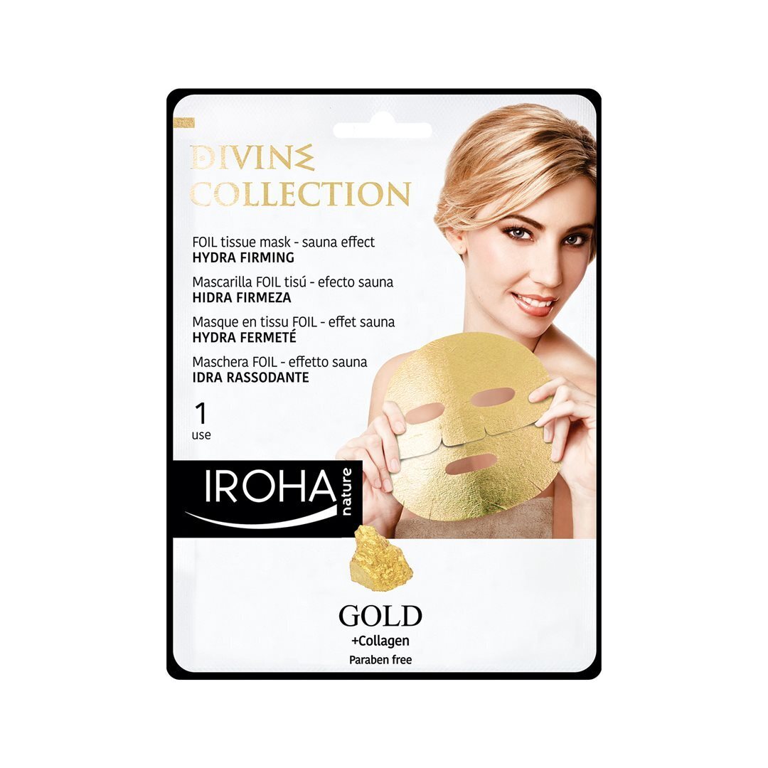 Foto Iroha Gold Foil Tissue Mask 25 ml