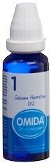 Foto Omida Schüssler Nr1 Calcium fluoratum Dilution D 12 Flasche 30 ml