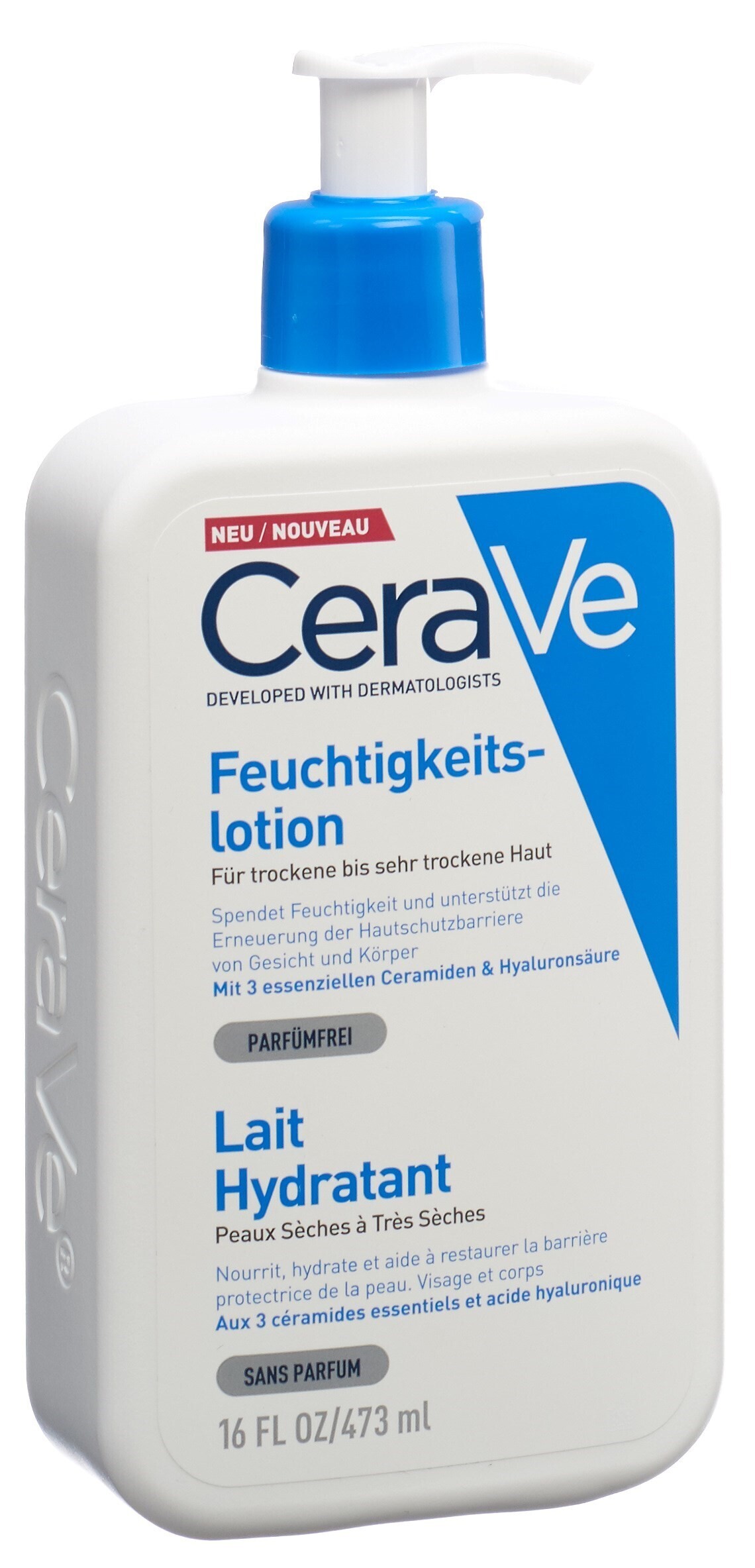 Foto CeraVe Feuchtigkeitslotion Dispenser 473 ml