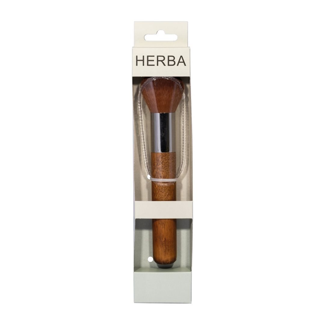 Foto Herba Puderpinsel Vegan Buchenholz