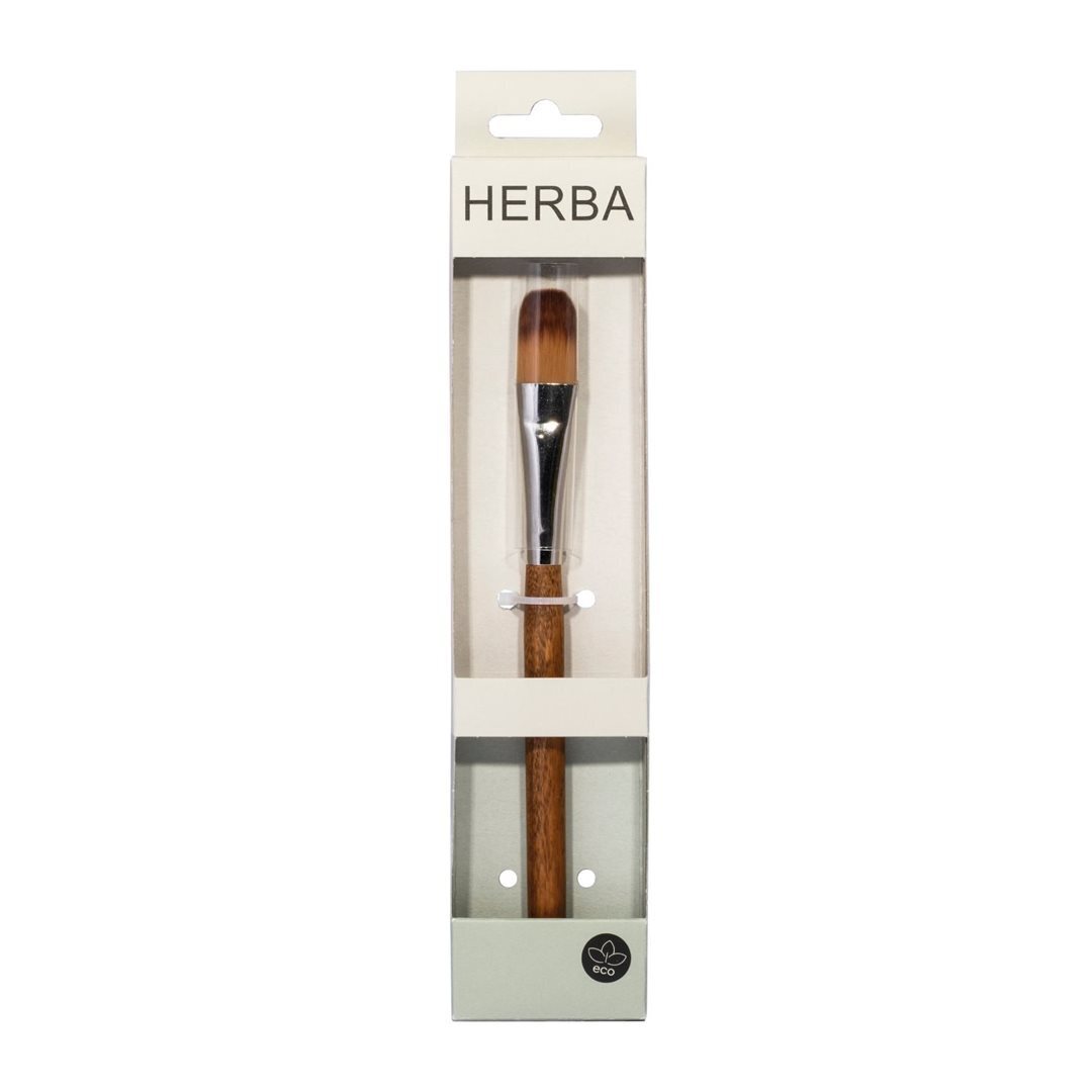 Foto Herba Foundationpinsel Vegan Buchenholz