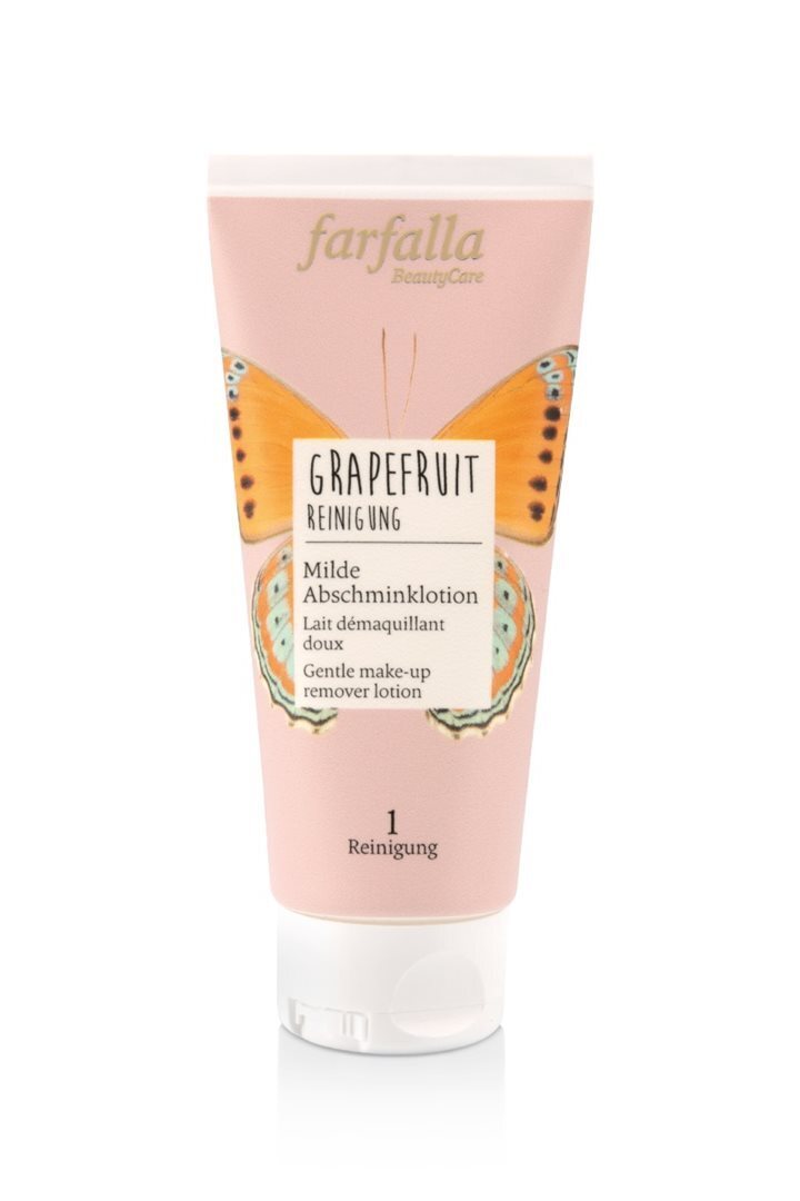 Foto farfalla Milde Abschminklotion Grapefruit Tube 100 ml