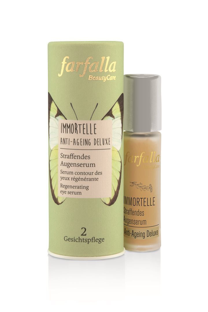 Foto farfalla Straffendes Augenserum Immortelle 10 ml