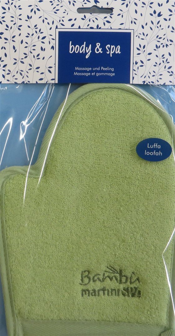 Foto Herba Peelinghandschuh aus Bambusviskose und Luffa