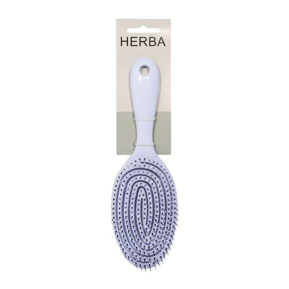 Foto Herba 3D Spiral Entwirrbürste 23cm weiss gross
