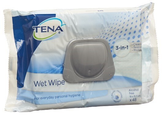 Foto TENA Wet Wipes 48 Stk