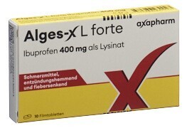 Foto Alges-X L forte Filmtabletten 400 mg 10 Stk
