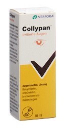Foto Collypan Irritierte Augen Augentropfen Flasche 10 ml