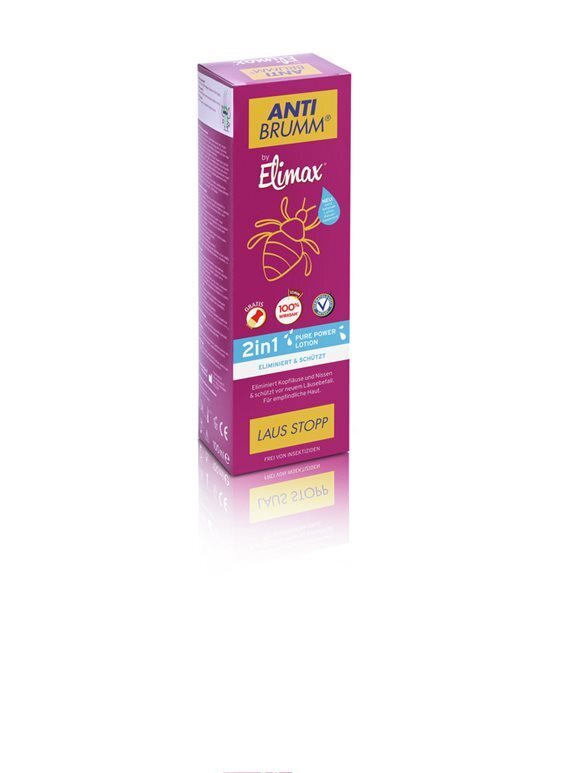Foto Anti Brumm by Elimax Laus Stopp 2in1 Pure Power Lotion Flasche 100 ml
