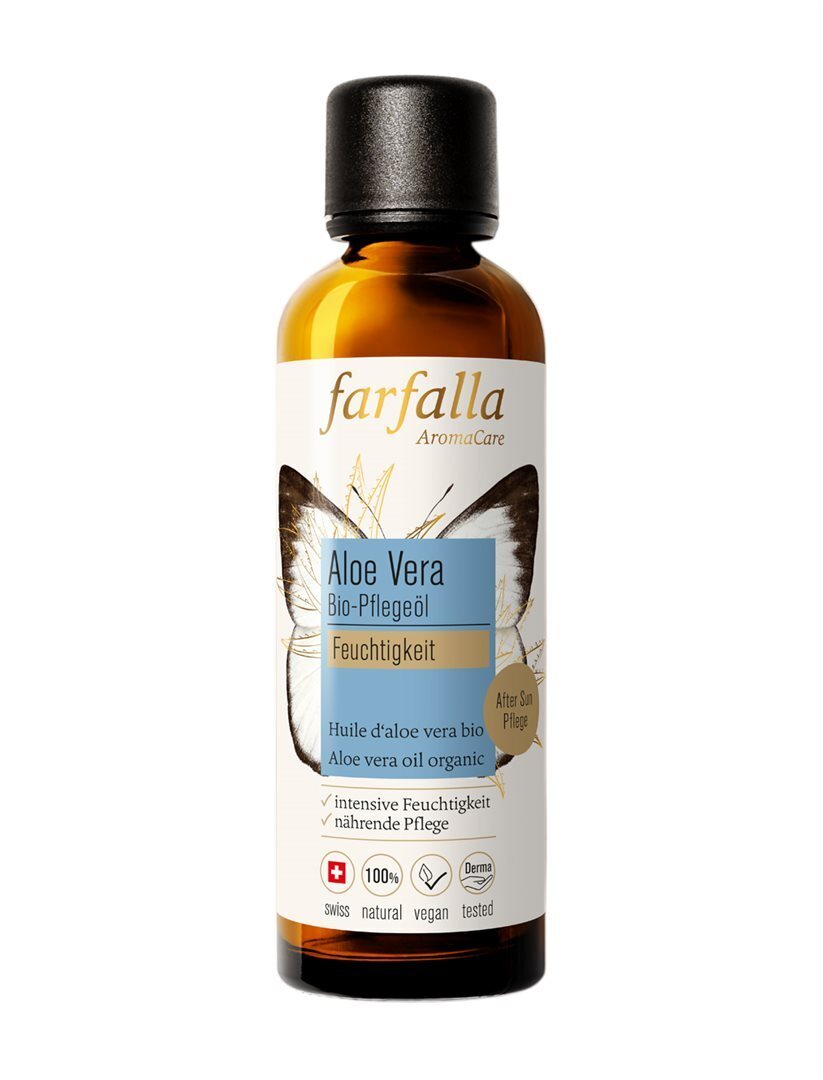 Foto farfalla Bio-Pflegeöl Aloe Vera 75 ml