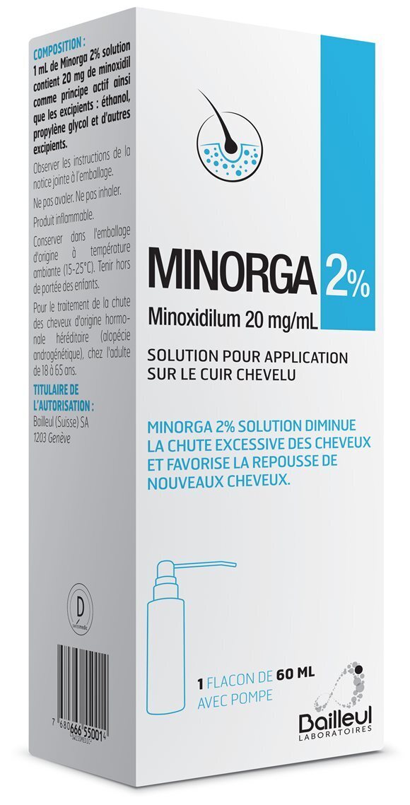 Foto Minorga Lösung 2 % Flasche 60 ml