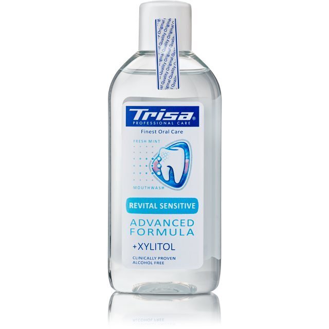 Foto Trisa Mundspülung Revital Sensitive Flasche 100 ml