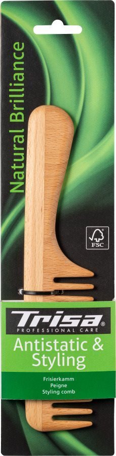 Foto Trisa Natural Brilliance Frisierkamm