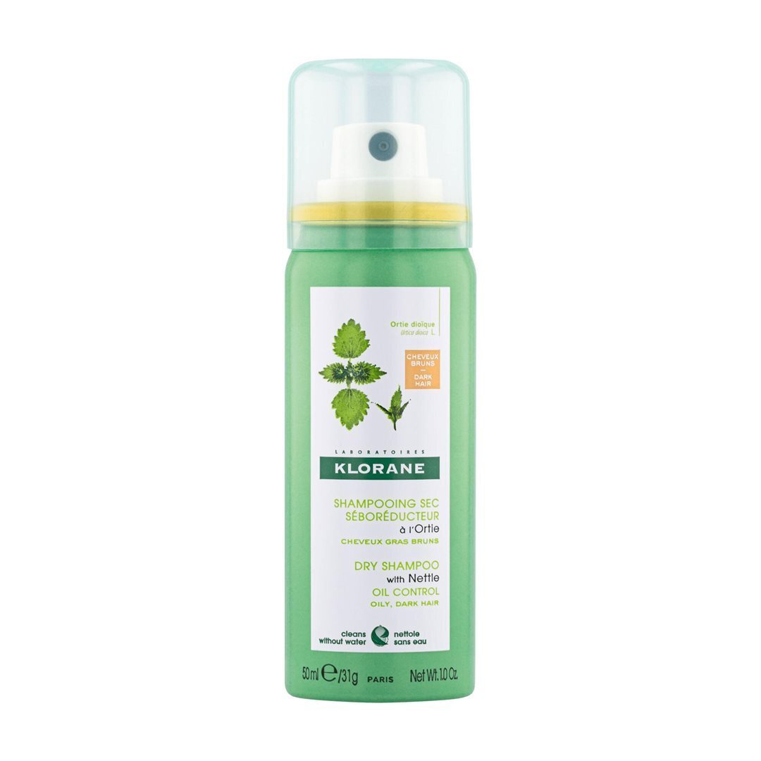 Foto Klorane Trockenshampoo Brennnessel getönt Spr 50 ml