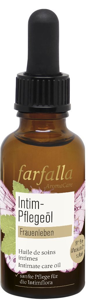 Foto farfalla Intimes Pflegeöl Frauenleben Muskatellersalbei 30 ml