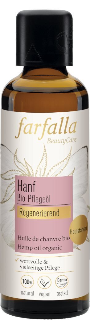 Foto farfalla Bio-Pflegeöl Hanf regenerierend 75 ml