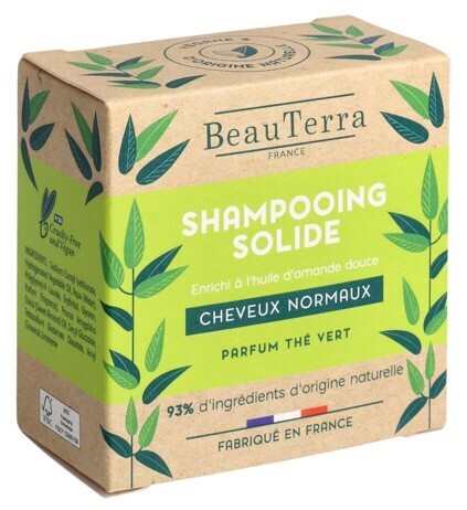 Foto BeauTerra Festes Shampoo normales Haar 75 g