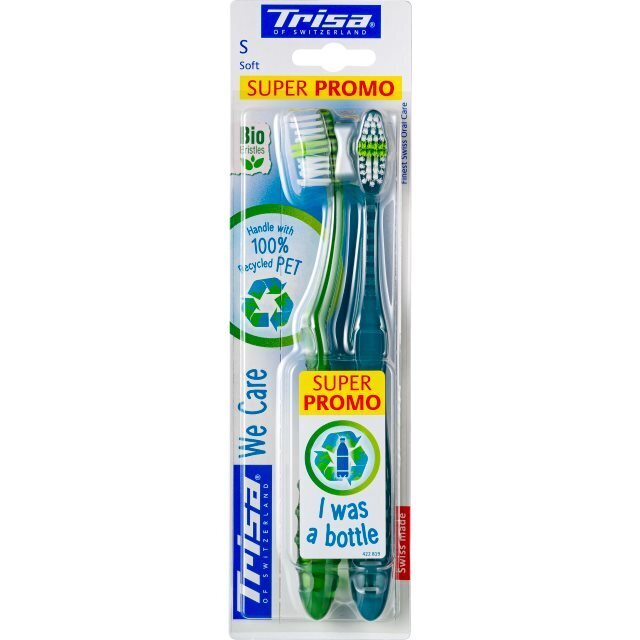 Foto Trisa We Care Zahnbürste soft DUO