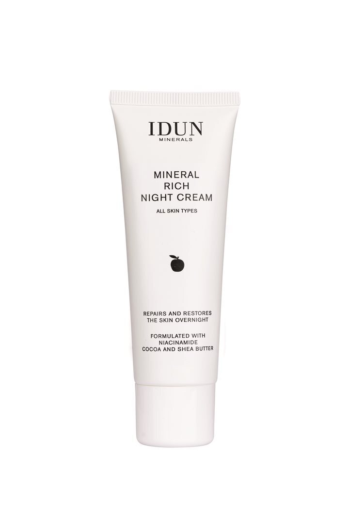 Foto IDUN Facecare Mineral Rich Night Cream new Tube 50 ml
