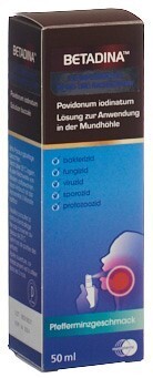 Foto Betadina desinfizierendes Mund- und Rachenspray 50 ml