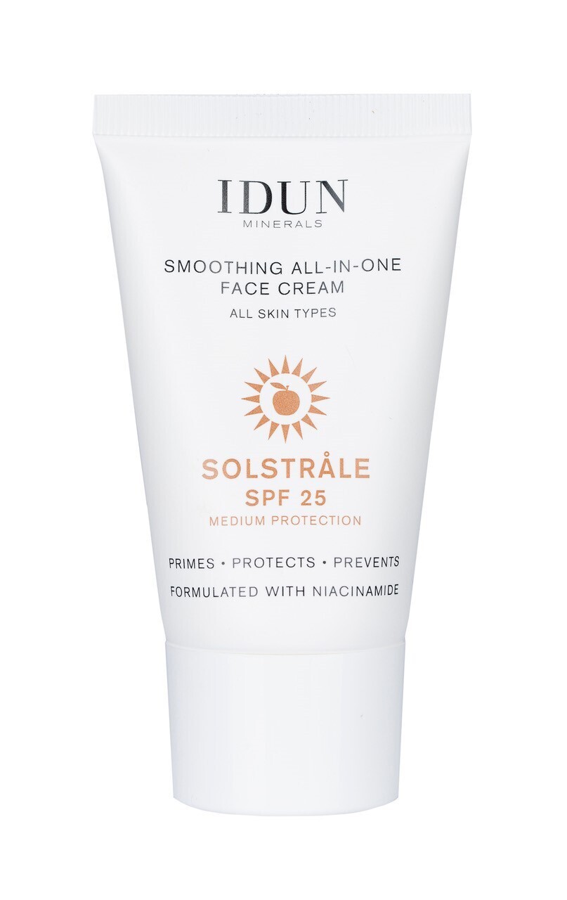 Foto IDUN Solstråle All-In-One Face Cream SPF25 Tube 30 ml