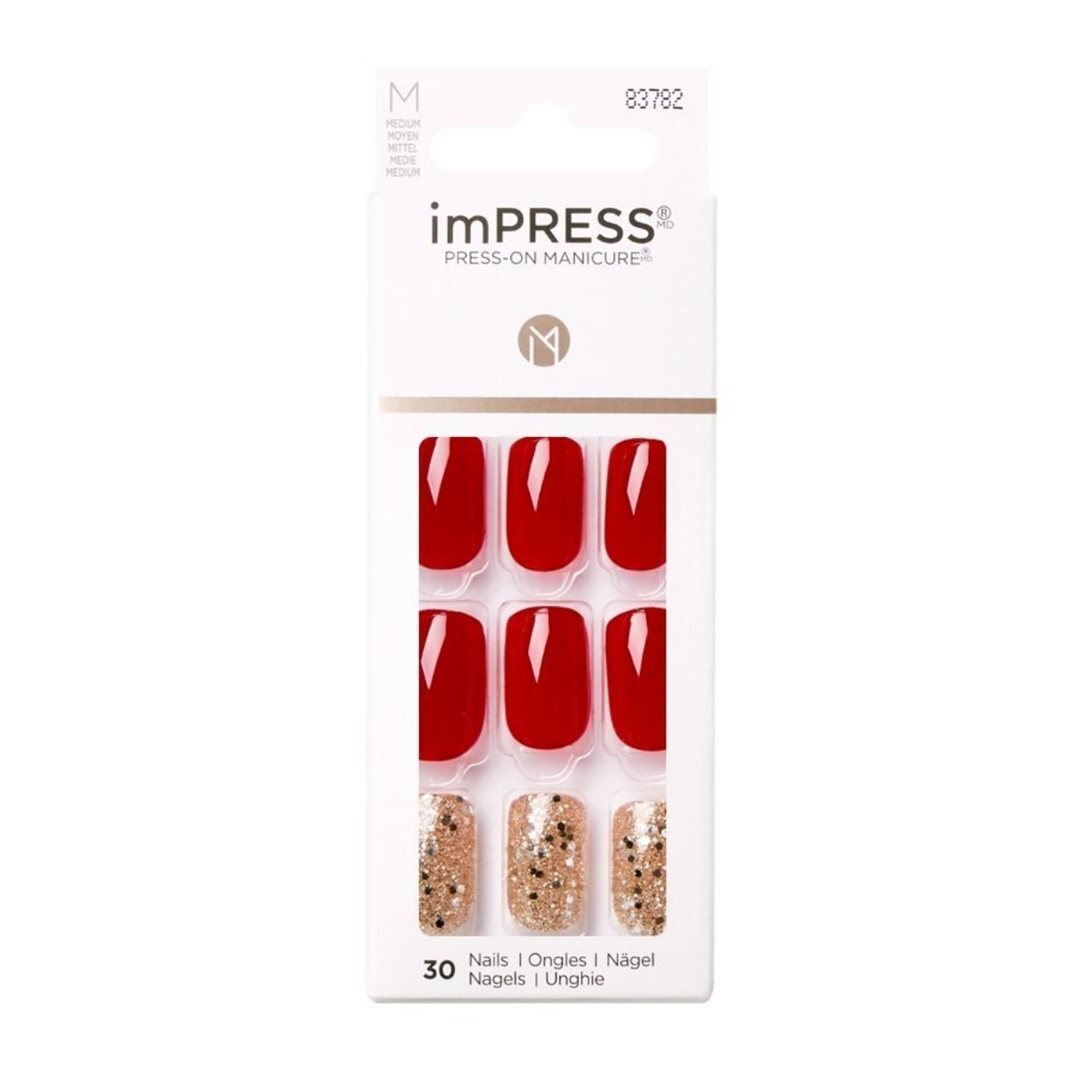 Foto Kiss ImPress Nail Kit Medium Last Love